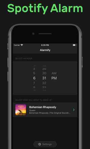 Alarm Clock for Spotify Music 1