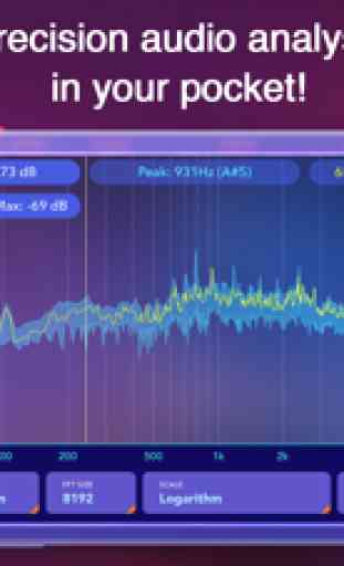 Audio Spectrum Analyzer dB RTA 1
