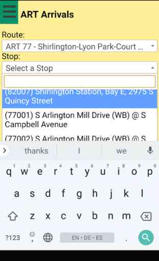 Arlington ART Bus Tracker 1