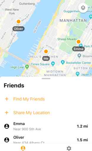 Find My Family, Friends, Phone 1