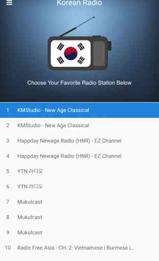 Korea Radio Station: Korean FM 2