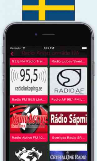 Radio Sweden FM - Live Stream Radios Stations Lite 3