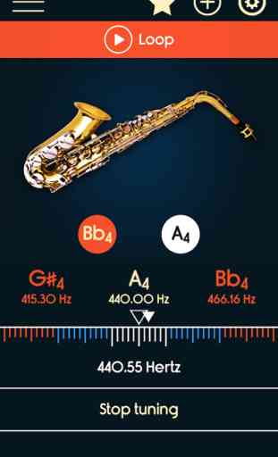 Saxophone Tuner 1