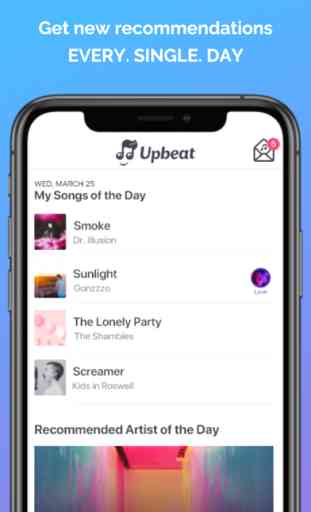 Upbeat: Rate & Discover Songs 2