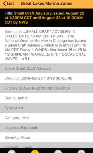 NOAA Alerts Weather 4