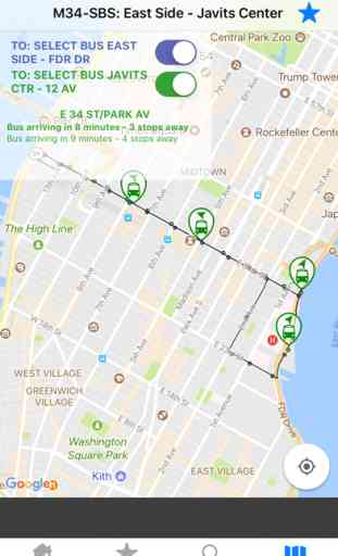NYC Bus Tracker & Map 1