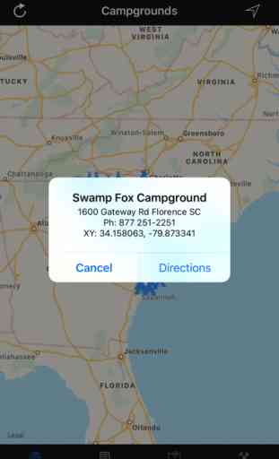 South Carolina – Campgrounds & RV Parks 2