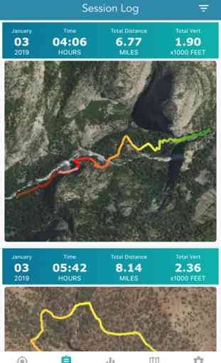 Topo Map & Hiking Tracker 2