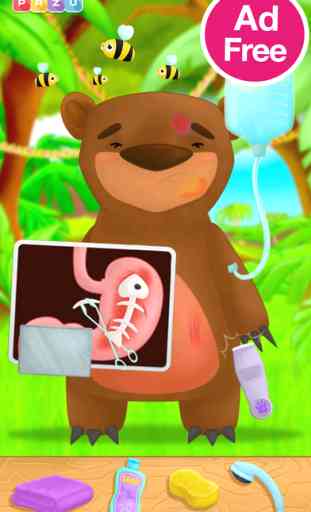 Jungle Care Taker - Kid Doctor for Zoo and Safari Animals Fun Game, by Pazu 2