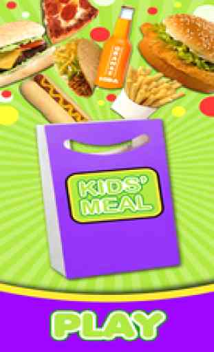 Kids Meal Maker - Dessert Toys Burgers Candy Food Kid Game FREE 1