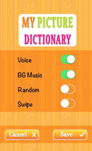 Kids Picture Dictionary: educational app for children to learn first words and make sentences with fun record tool! 4