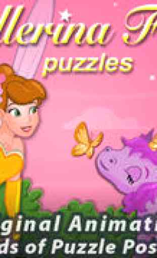 Kids Puzzles: Princess Pony and the Ballerina Fairies Free Animated Jigsaw Puzzle for Kids! 1