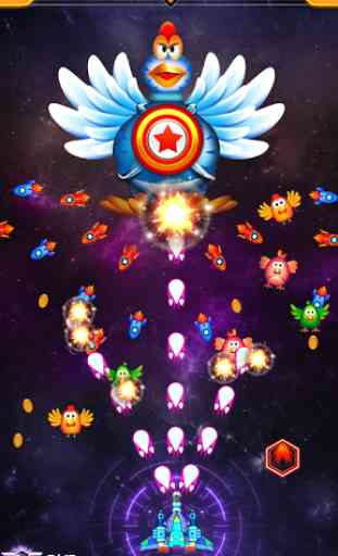 Chicken Shooter : Space Attack 1