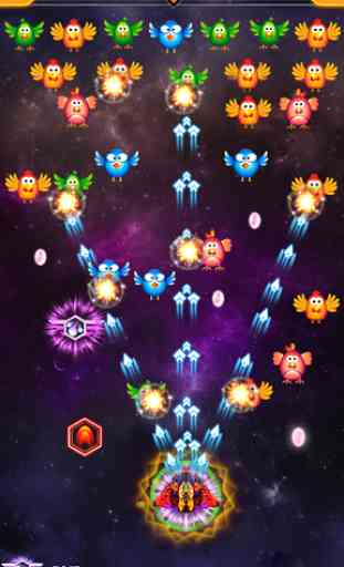 Chicken Shooter : Space Attack 2