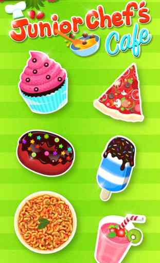 Junior Chef's Cafe - Cooking & Baking Games 1