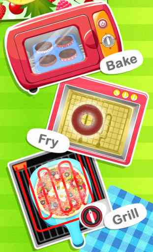 Junior Chef's Cafe - Cooking & Baking Games 2