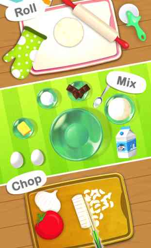 Junior Chef's Cafe - Cooking & Baking Games 4