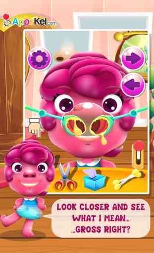 Junior Pets Nose Quest– Doctor Games for Kids Free 2