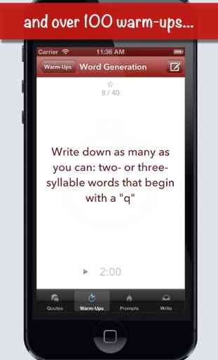 Just Write: The Writing Prompts App 2