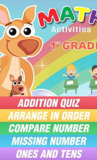 Kangaroo 1st grade addition math curriculum games for kids 3