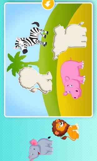 Kids Animal Games: Free toddlers boys girls puzzle 2