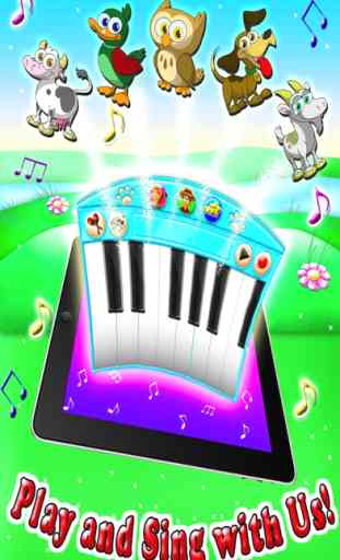 Kids Animal Piano - Preschool Music Game HD 2