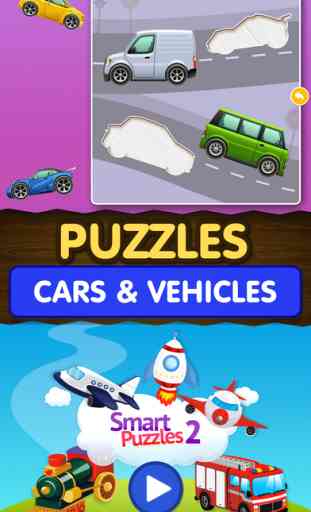 Kids Car Games: Toddlers Boys Learning puzzle Free 1