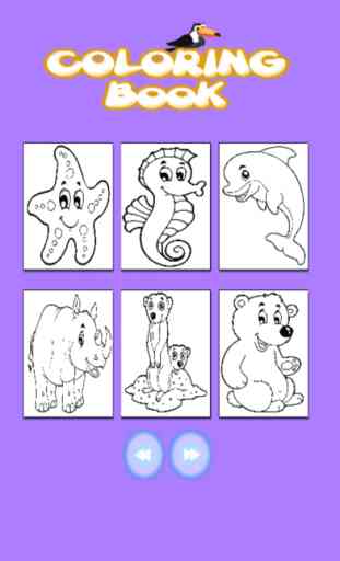Kids Coloring Book - Cute Animals 3 1