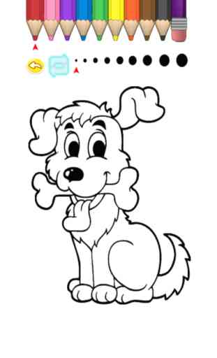 Kids Coloring Book - Cute Animals 3 4