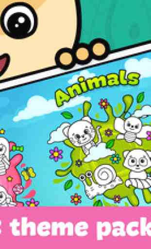 Kids coloring book - games for boys and girls free 4