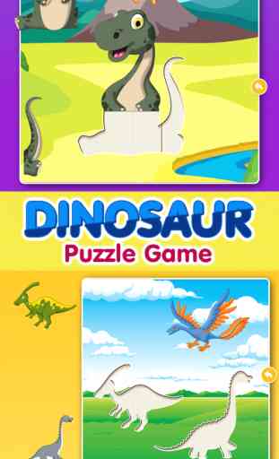 Kids Dinosaur Puzzle Games: Toddlers Free Puzzles 1