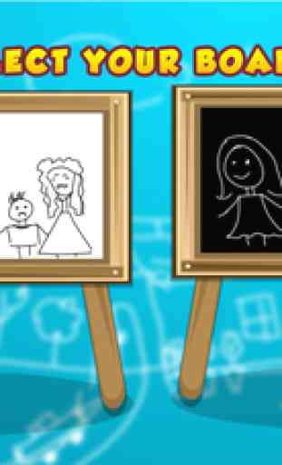 Kids Doodle Art - Neon Paint & Drawing Book Free App 3