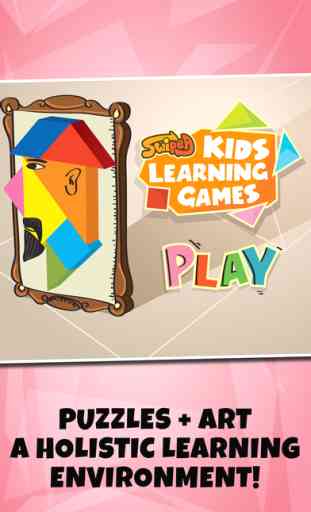 Kids Learning Games: Portraits & Faces - Creative Play for Kids 4