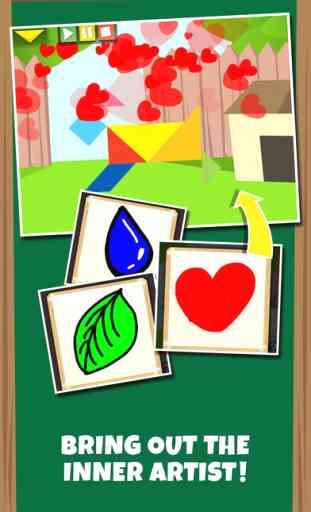 Kids Learning Puzzles: Numbers, Endless Tangrams 4