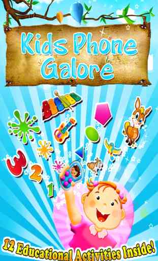 Kids Phone Galore - preschool toddler toy games 1