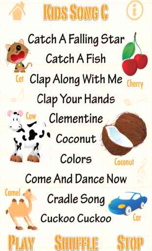 Kids Song C - Babies Learn English Words & Child English Songs 2