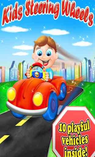Kids Steering Wheels - Interactive Virtual Toy HD 1