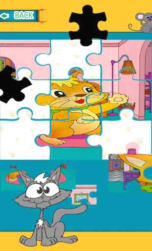 Kitty Cat Jigsaw Games Tom Jerry Puzzle Edition 4