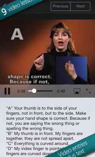 Learn American Sign Language - ASL Video Flashcards 1