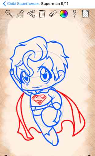 Learn How To Draw Chibi Style Superheroes 3