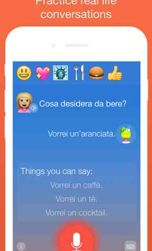 Mondly: Learn Italian FREE - Conversation Course 2