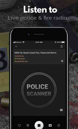 Fire & Police Scanner Radio 1