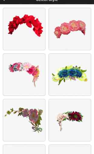 Flower Crown Photo Editor - Flower Crown Stickers 2