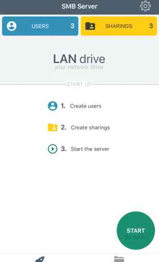 LAN drive SAMBA Server Client 1