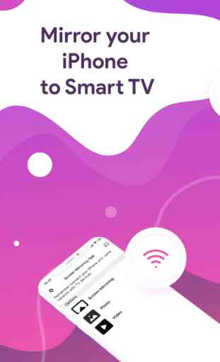Screen mirroring for Smart TV 1