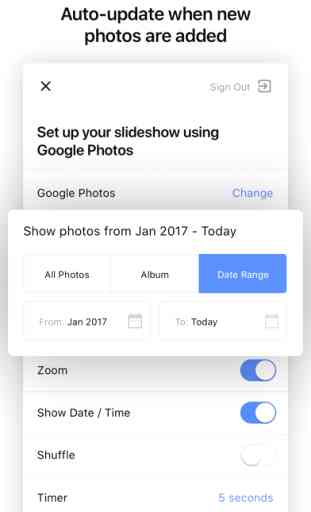 SoloSlides for Google Photos 2