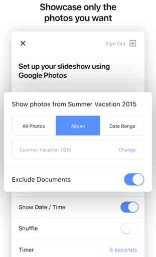SoloSlides for Google Photos 3