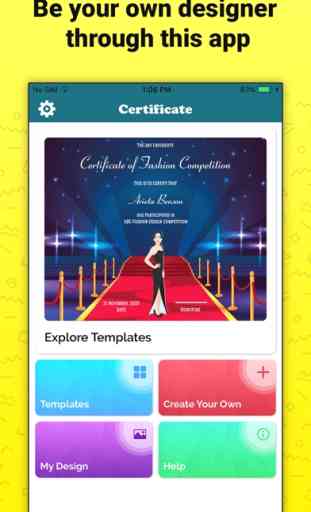 Certificate Maker - Make eCard 4