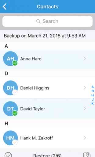 Contact Manager & Backup 4
