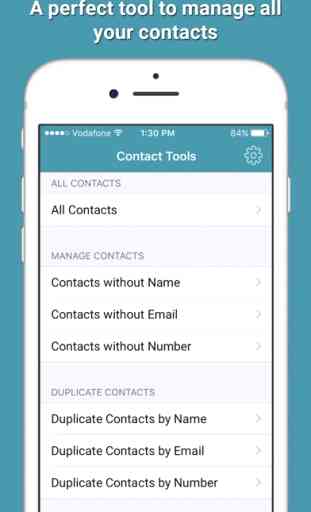 Contact Tools - Delete Duplicate Contacts + Backup 1